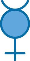 Mercury Vector Icon Design