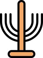 Menorah Vector Icon Design
