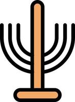 Menorah Vector Icon Design