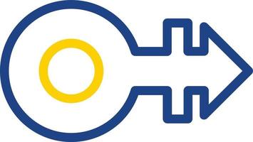 Mars Stroke H Vector Icon Design