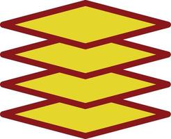 Layer Group Vector Icon Design