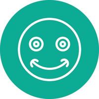 Grin Vector Icon Design