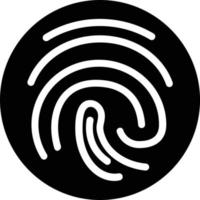 Fingerprint Vector Icon Design