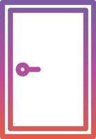 Door Closed Vector Icon Design