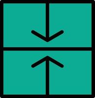 Compress Alt Vector Icon Design
