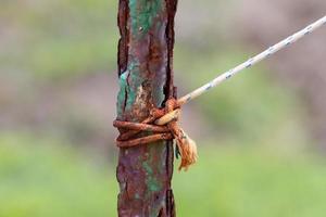 Old and rusty iron. photo