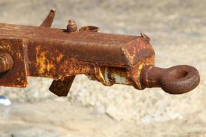 Old and rusty iron. photo