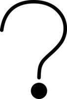 Question Vector Icon Design