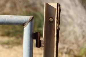 Old and rusty iron. photo