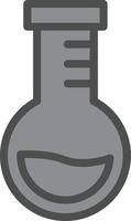 Flask Vector Icon Design