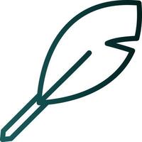 Feather Vector Icon Design
