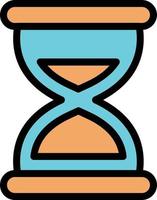 Hourglass Vector Icon Design