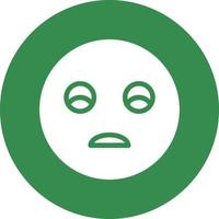 Frown Vector Icon Design