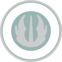 diseño de icono de vector jedi