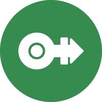 Mars Stroke H Vector Icon Design