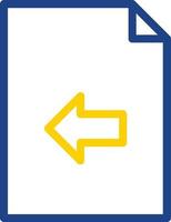 File Import Vector Icon Design