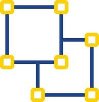 Object Ungroup Vector Icon Design