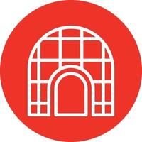 Igloo Vector Icon Design