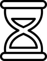 Hourglass Vector Icon Design
