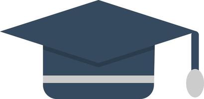 diseño de icono de vector de gorra de graduación