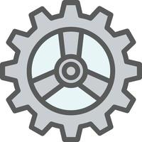 Cog Vector Icon Design
