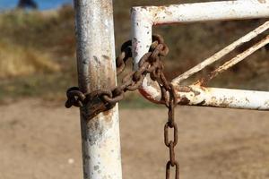 Old and rusty iron. photo