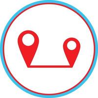 Map Marker Alt Vector Icon Design