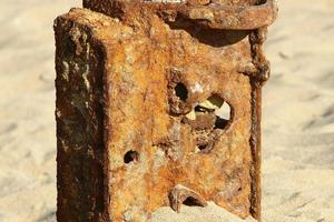 Old and rusty iron. photo
