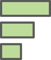 Poll H Vector Icon Design