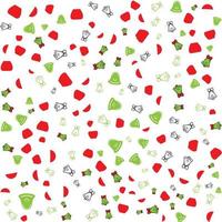 Scandinavian seamless Christmas patterns, Christmas Pattern for background, cover, poster, gretting card, fabricks vector