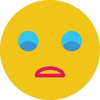 Frown Vector Icon Design