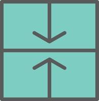 Compress Alt Vector Icon Design