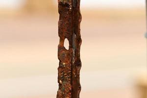 Old and rusty iron. photo