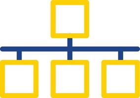 Network Wired Vector Icon Design