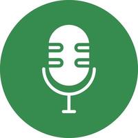 Microphone Alt Vector Icon Design