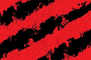 Red and black grunge texture background vector