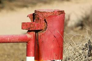 Old and rusty iron. photo