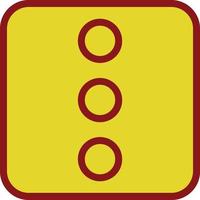 Ellipsis V Vector Icon Design
