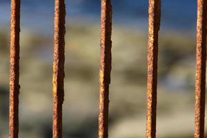 Old and rusty iron. photo