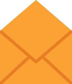Envelope Open Vector Icon Design