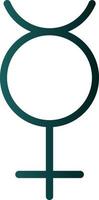 Mercury Vector Icon Design
