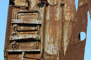 Old and rusty iron. photo