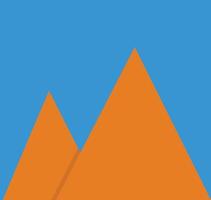 Mountain Vector Icon Design