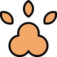 Paw Vector Icon Design