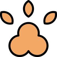 Paw Vector Icon Design