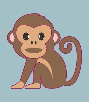 Monkey Pro vector