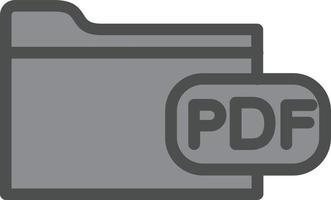 File Pdf Vector Icon Design