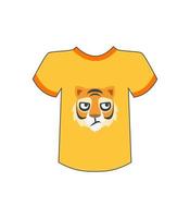 t shirt design with character vector