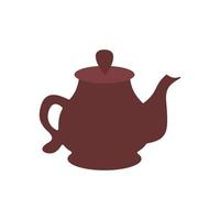 Vector illustration of a teapot