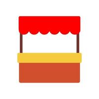 Vector illustration of shop for icons in online shops